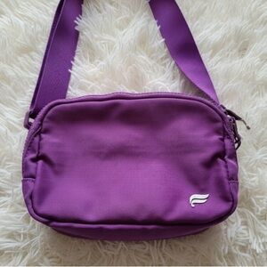 FABLETICS Purple Everywhere Adjustable Strap Belt Bag